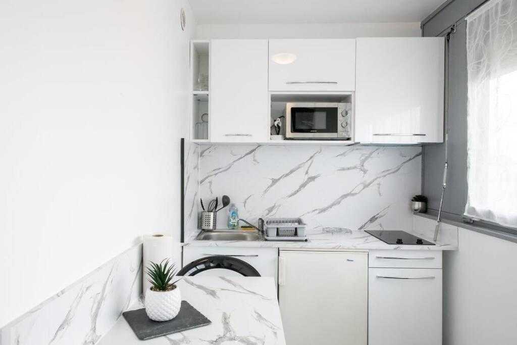 Le Jasseron - Appartement Cosy Avec Garage Quartier Partdieu Lyon Bagian luar foto